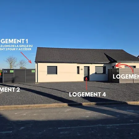 Ferienhaus L'escale De La Raperie Logement2 Tincourt-Boucly